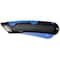 Garvey Self-Retracting Knife, Adjustable Blade, Blue/Black COS091508 - alternate 7